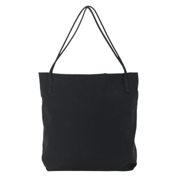 PRADA Tote Bag Nylon Black Silver Auth 148426 - 0