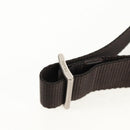 PRADA Shoulder Bag Nylon Khaki Silver Auth 148427-14