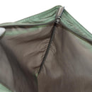 PRADA Tote Bag Nylon Khaki Silver Auth 148428-24