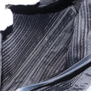 PRADA Tote Bag Nylon Black Silver Auth 148430-26