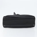 PRADA Tote Bag Nylon Black Silver Auth 148430-5