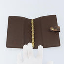 LOUIS VUITTON Damier Ebene Agenda PM Day Planner Cover R20700 LV Auth 148433A-9