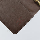 LOUIS VUITTON Damier Ebene Agenda PM Day Planner Cover R20700 LV Auth 148433A-19