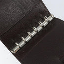 GUCCI GG Canvas Day Planner Cover Beige Silver 115240 Auth 148437-10