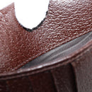 GUCCI GG Canvas Day Planner Cover Beige Silver 115240 Auth 148437-12