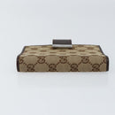 GUCCI GG Canvas Day Planner Cover Beige Silver 115240 Auth 148437-4