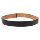 LOUIS VUITTON Ceinture jeans Belt Leather 40.9"" Black LV Auth 148441-2