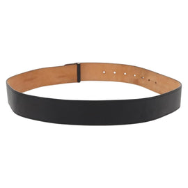 LOUIS VUITTON Ceinture jeans Belt Leather 40.9"" Black LV Auth 148441 - 0