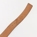 LOUIS VUITTON Ceinture jeans Belt Leather 40.9"" Black LV Auth 148441-8