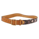 LOUIS VUITTON Monogram Watercolor Ceinture Belt 34.6"" M9622 LV Auth 148442-1
