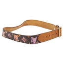 LOUIS VUITTON Monogram Watercolor Ceinture Belt 34.6"" M9622 LV Auth 148442-4