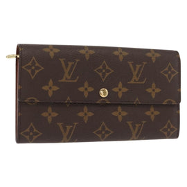 LOUIS VUITTON Monogram Pochette Porte Monnaie Credit Wallet M61726 Auth 148444