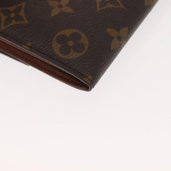 LOUIS VUITTON Monogram Pochette Porte Monnaie Credit Wallet M61726 Auth 148444