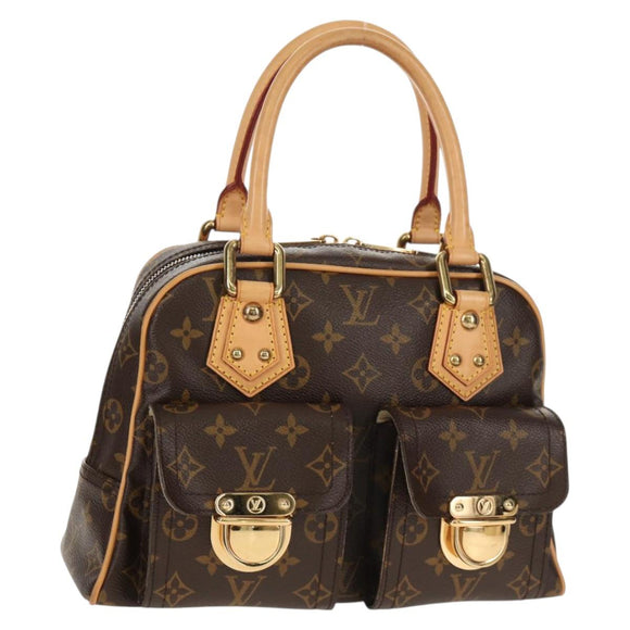 LOUIS VUITTON Monogram Manhattan PM Hand Bag M40026 LV Auth 148449V