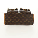 LOUIS VUITTON Monogram Manhattan PM Hand Bag M40026 LV Auth 148449V-10