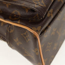 LOUIS VUITTON Monogram Manhattan PM Hand Bag M40026 LV Auth 148449V-11