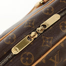 LOUIS VUITTON Monogram Manhattan PM Hand Bag M40026 LV Auth 148449V-19