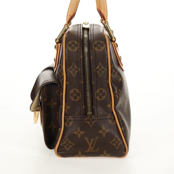 LOUIS VUITTON Monogram Manhattan PM Hand Bag M40026 LV Auth 148449V