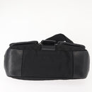 PRADA Shoulder Bag Nylon Black Silver Auth 148452-5