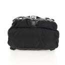 PRADA Backpack Nylon Black Silver Auth 148455V-5
