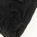 PRADA Backpack Nylon Black Silver Auth 148455V-17