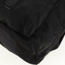 PRADA Backpack Nylon Black Silver Auth 148455V-18