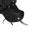 PRADA Backpack Nylon Black Silver Auth 148455V-26