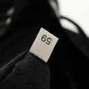 PRADA Backpack Nylon Black Silver Auth 148455V-10