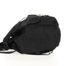 PRADA Backpack Nylon Black Silver Auth 148455V-3