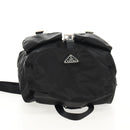 PRADA Backpack Nylon Black Silver Auth 148455V-6