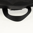 PRADA Backpack Nylon Black Silver Auth 148455V-14