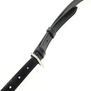 SAINT LAURENT Solferino Shoulder Bag Patent leather Black Silver Auth 148457SAM-9