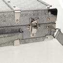 LOUIS VUITTON Damier Glitter Hard Trunk Trunk Silver M20478 LV Auth 148458SM-17