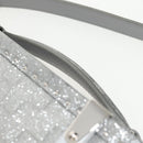 LOUIS VUITTON Damier Glitter Hard Trunk Trunk Silver M20478 LV Auth 148458SM-18