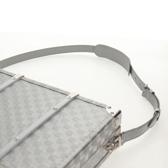 LOUIS VUITTON Damier Glitter Hard Trunk Trunk Silver M20478 LV Auth 148458SM