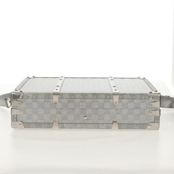 LOUIS VUITTON Damier Glitter Hard Trunk Trunk Silver M20478 LV Auth 148458SM