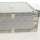 LOUIS VUITTON Damier Glitter Hard Trunk Trunk Silver M20478 LV Auth 148458SM-23