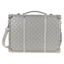 LOUIS VUITTON Damier Glitter Hard Trunk Trunk Silver M20478 LV Auth 148458SM-14