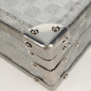 LOUIS VUITTON Damier Glitter Hard Trunk Trunk Silver M20478 LV Auth 148458SM-27