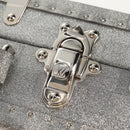 LOUIS VUITTON Damier Glitter Hard Trunk Trunk Silver M20478 LV Auth 148458SM-30