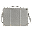 LOUIS VUITTON Damier Glitter Hard Trunk Trunk Silver M20478 LV Auth 148458SM-3