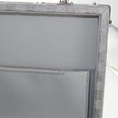 LOUIS VUITTON Damier Glitter Hard Trunk Trunk Silver M20478 LV Auth 148458SM-34