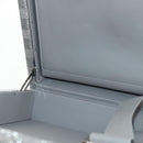 LOUIS VUITTON Damier Glitter Hard Trunk Trunk Silver M20478 LV Auth 148458SM-35