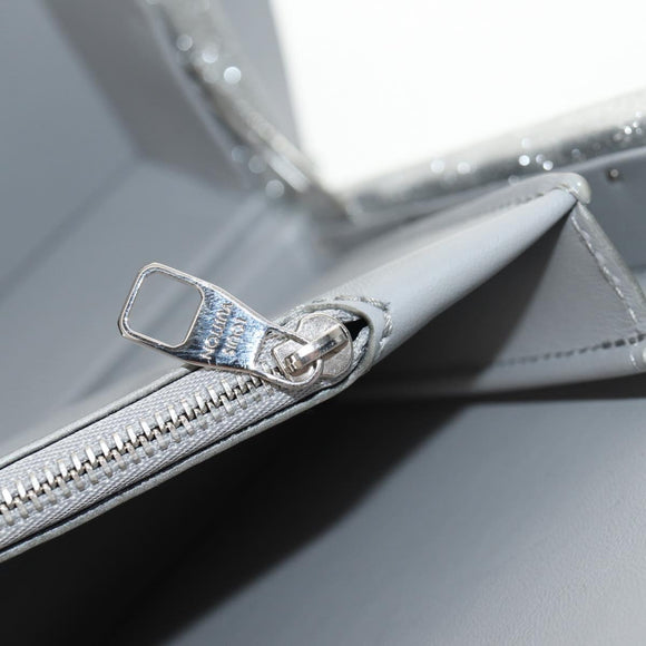 LOUIS VUITTON Damier Glitter Hard Trunk Trunk Silver M20478 LV Auth 148458SM