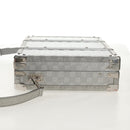 LOUIS VUITTON Damier Glitter Hard Trunk Trunk Silver M20478 LV Auth 148458SM-4