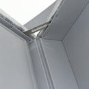 LOUIS VUITTON Damier Glitter Hard Trunk Trunk Silver M20478 LV Auth 148458SM-48