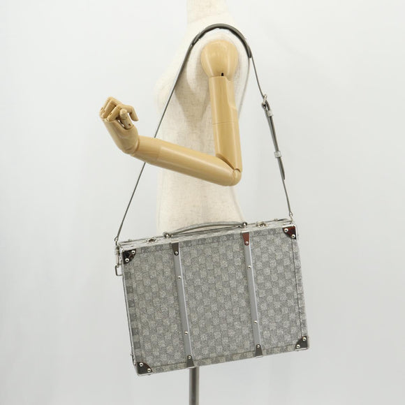 LOUIS VUITTON Damier Glitter Hard Trunk Trunk Silver M20478 LV Auth 148458SM