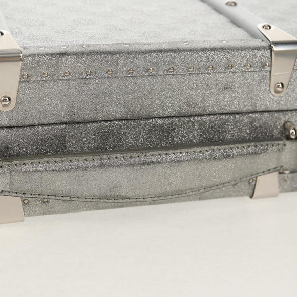 LOUIS VUITTON Damier Glitter Hard Trunk Trunk Silver M20478 LV Auth 148458SM