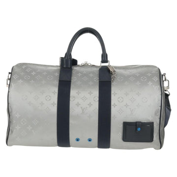 LOUIS VUITTON Monogram Satellite Keepall Bandouliere 50 M44170 LV Auth 148459M - 0