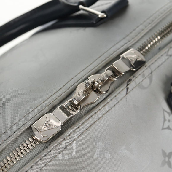 LOUIS VUITTON Monogram Satellite Keepall Bandouliere 50 M44170 LV Auth 148459M